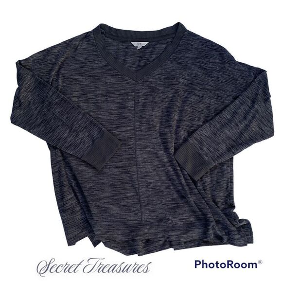 Secret Treasures SZ 3X Woman’s Gray Stylish Long Sleeve Top - Picture 1 of 8